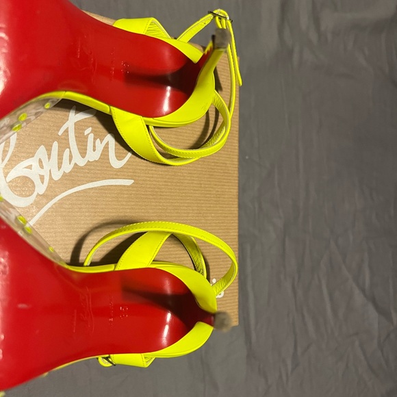 Christian Louboutin Fluorescent Crystal Strass Spikaqueen 100 size 35 - Picture 7 of 13